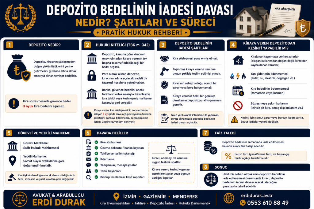 depozito bedelinin iadesi davası